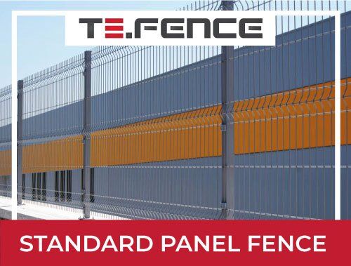 Steel mesh is used as temporary fence to mark boundaries of